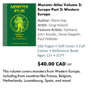 Monster Atlas Volume 2: Europe Part 2: Western Europe