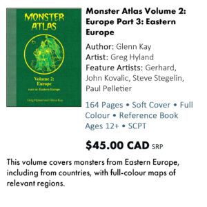 Monster Atlas Volume 2: Europe Part 3: Eastern Europe