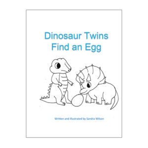 Dinosaur Twins Find an Egg